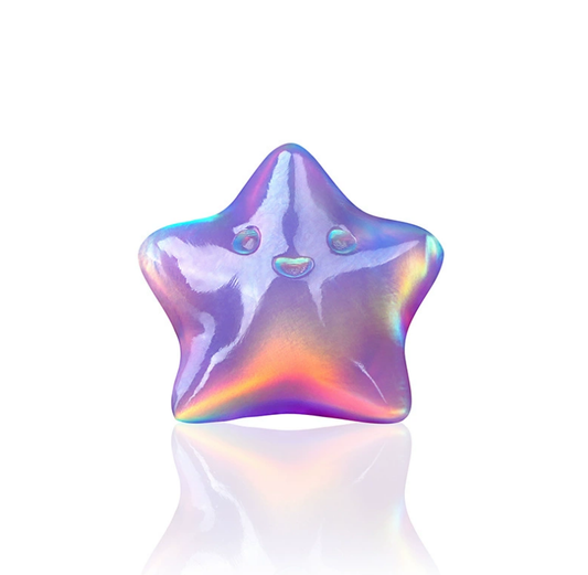 Lab Opal Cute Focal Beads - Star Shaped