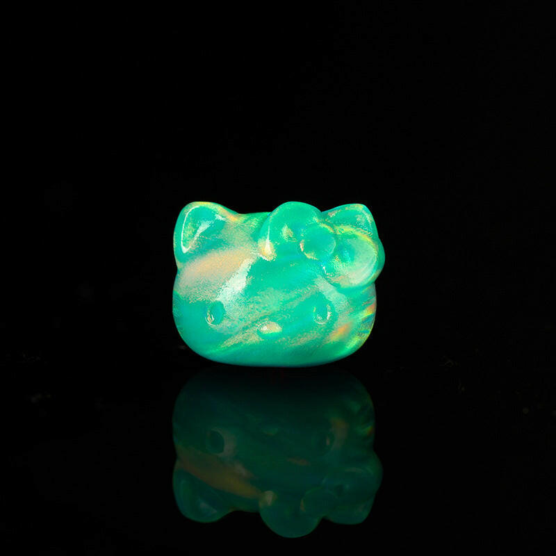 12*10mm Opal Beads -- Hello Kitty - CreamyMoon
