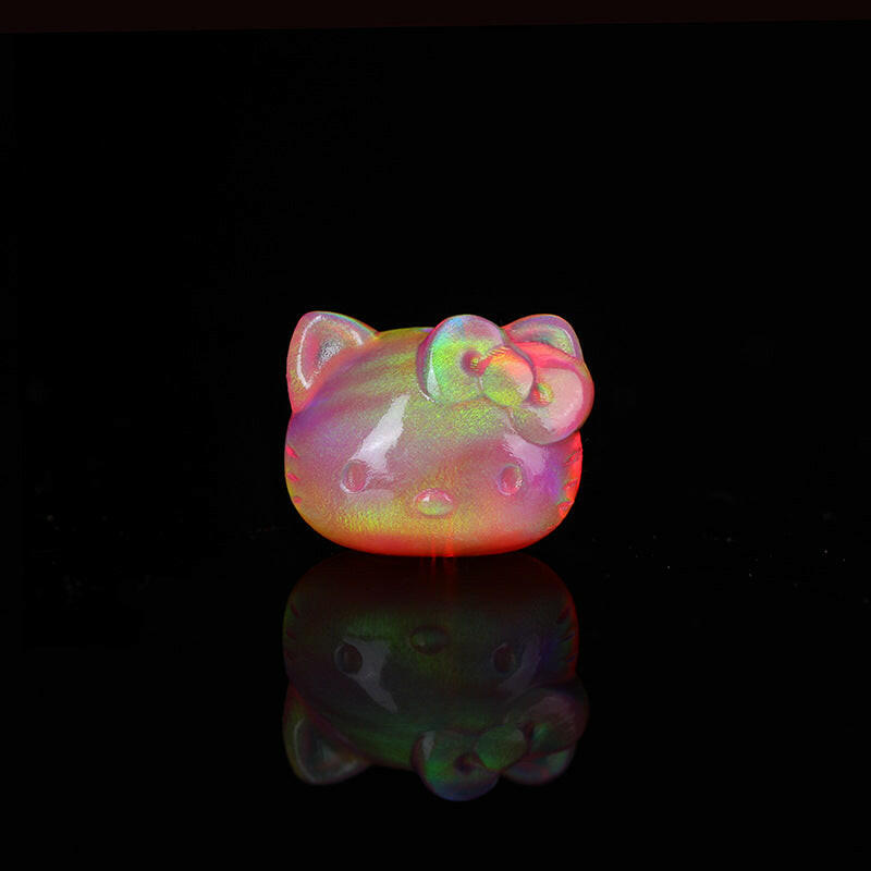 12*10mm Opal Beads -- Hello Kitty - CreamyMoon