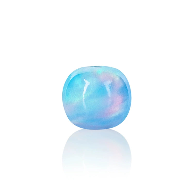 11*12mm Tibetan barrel cut sythentic opal beads - CreamyMoon