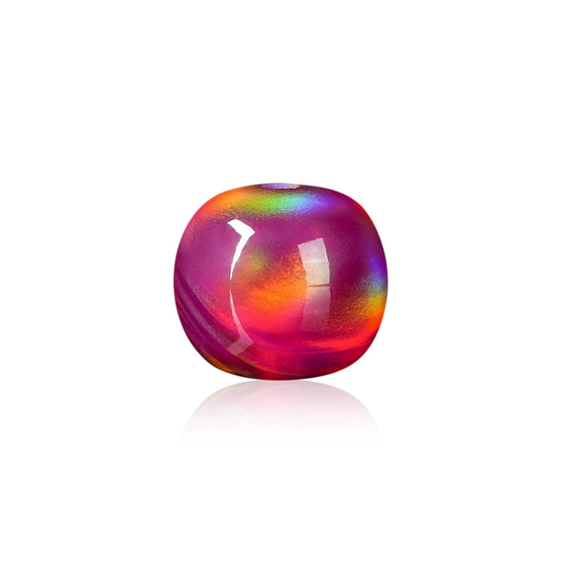 11*12mm Tibetan barrel cut sythentic opal beads - CreamyMoon
