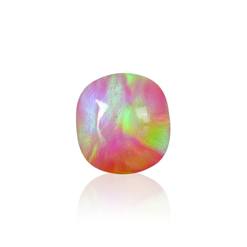 11*12mm Tibetan barrel cut sythentic opal beads - CreamyMoon