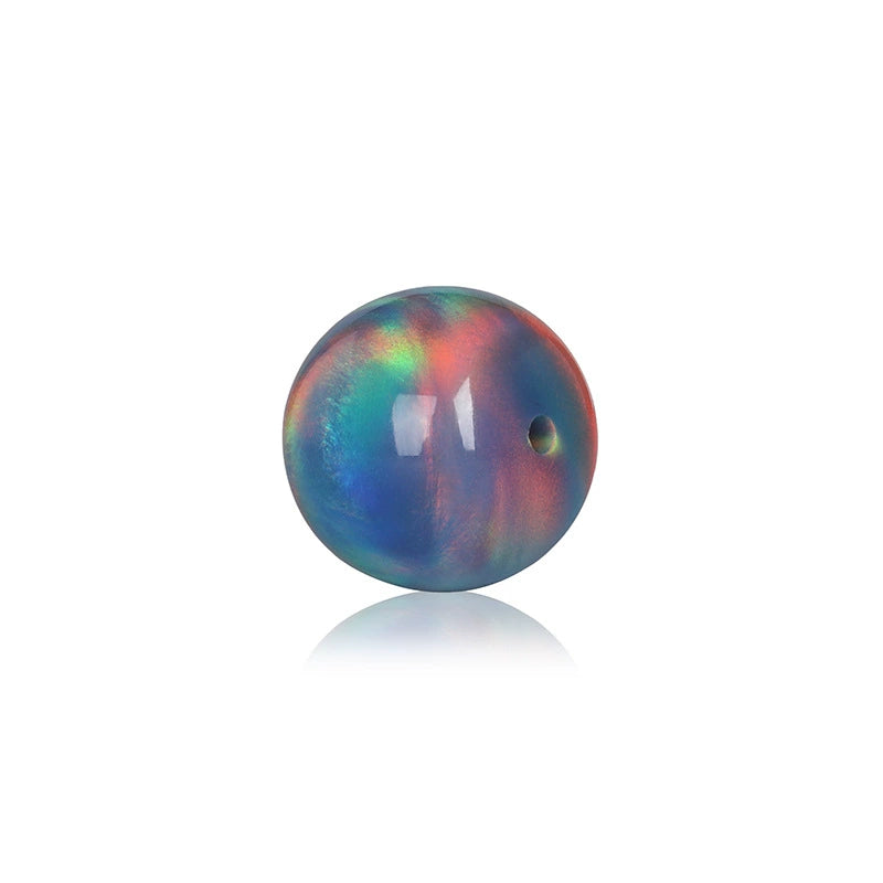 11*12mm Tibetan barrel cut sythentic opal beads - CreamyMoon