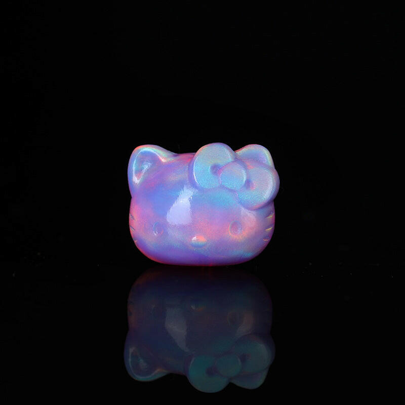 12*10mm Opal Beads -- Hello Kitty - CreamyMoon
