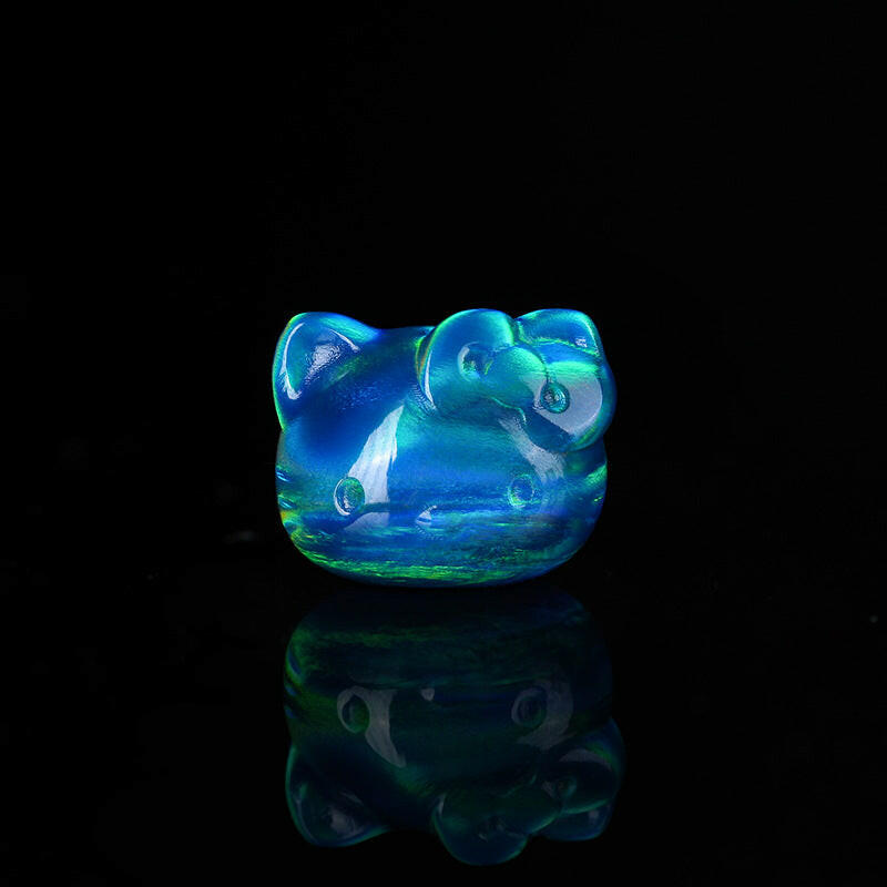 12*10mm Opal Beads -- Hello Kitty - CreamyMoon