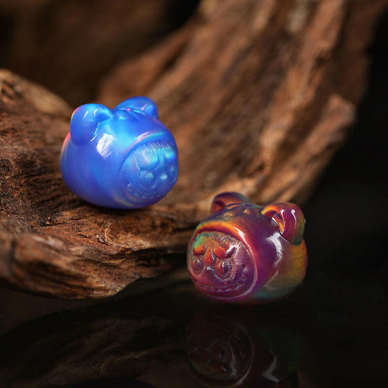 12*10 Opal Beads -- Labubu - CreamyMoon