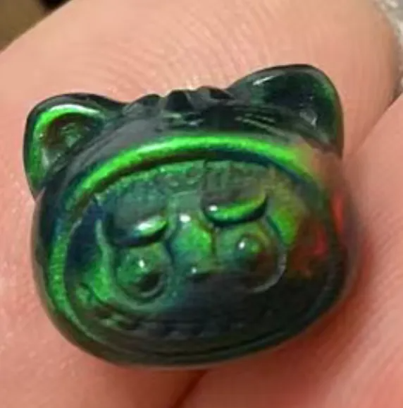 12*10 Opal Beads -- Labubu - CreamyMoon