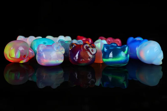 12*10mm Opal Beads -- Hello Kitty - CreamyMoon