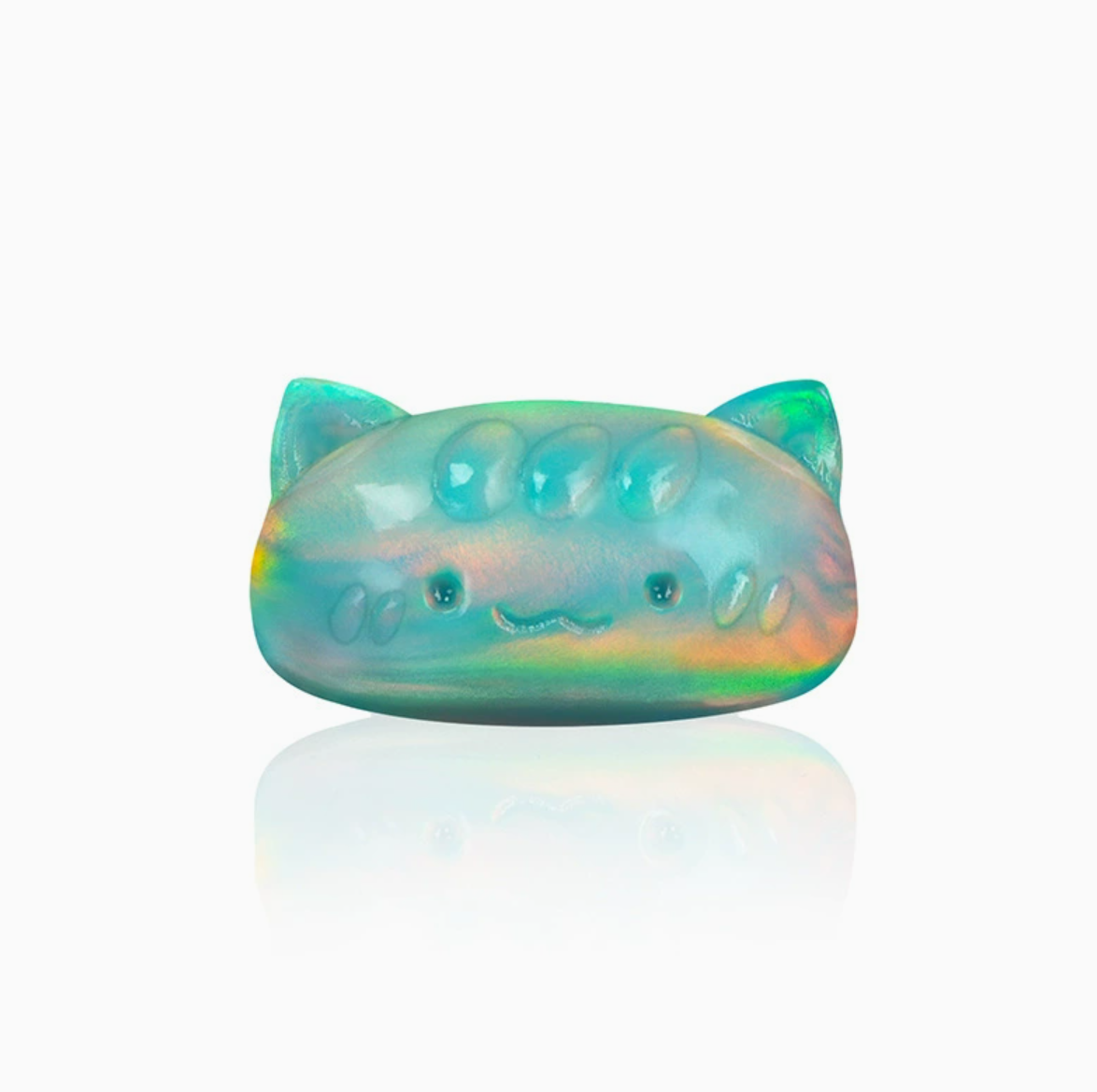 Buguette Cat Shaped Lab Opal Beads for DIY Jewelry Design