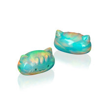 Buguette Cat Shaped Lab Opal Beads for DIY Jewelry Design