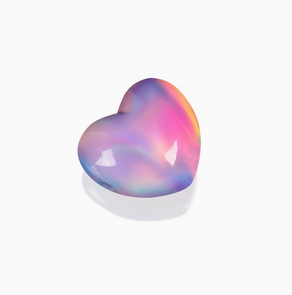 Synthetic Opal Beads-Heart Shaped