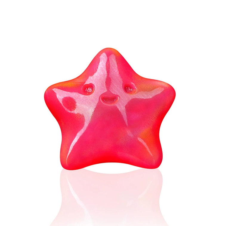 Lab Opal Cute Focal Beads - Star Shaped