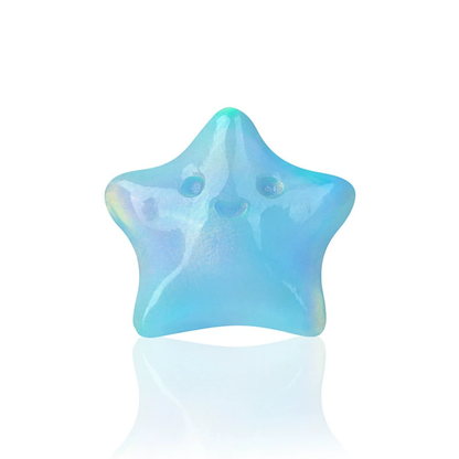 Lab Opal Cute Focal Beads - Star Shaped