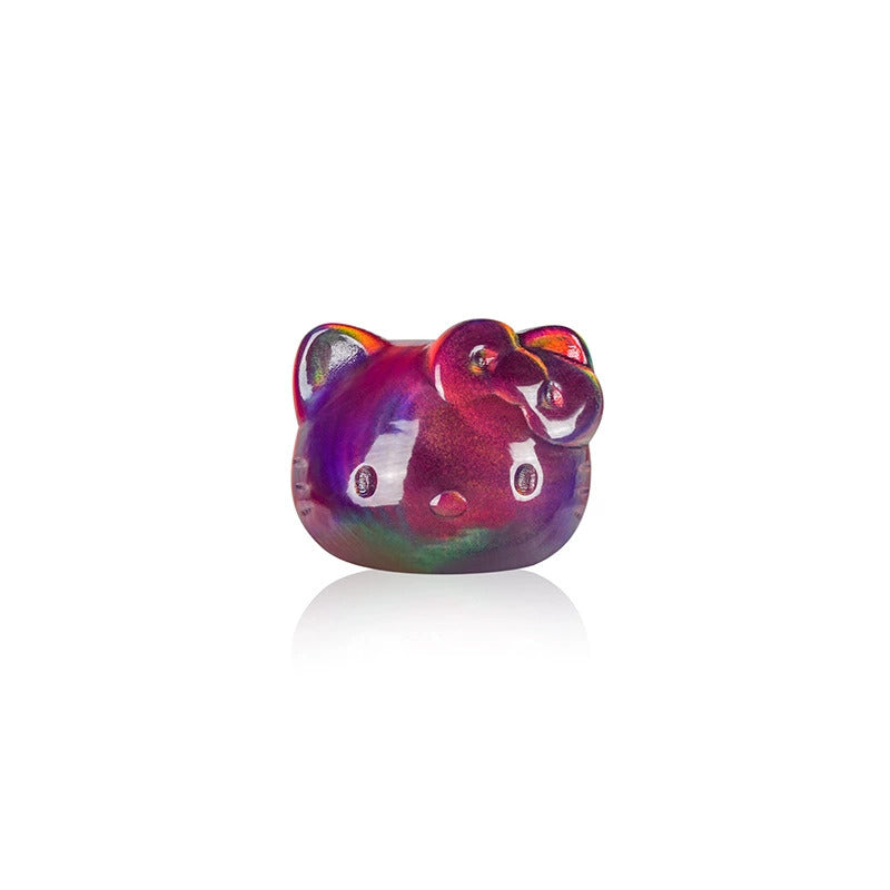 12*10mm Opal Beads -- Hello Kitty