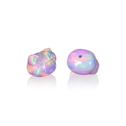 12*10mm Opal Beads -- Hello Kitty