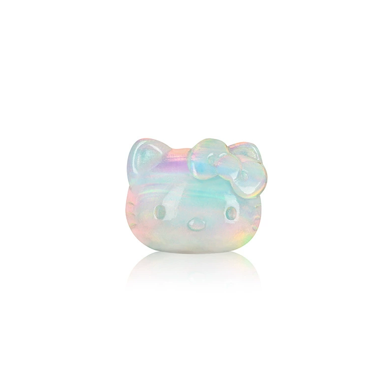 12*10mm Opal Beads -- Hello Kitty