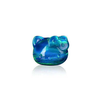12*10mm Opal Beads -- Hello Kitty