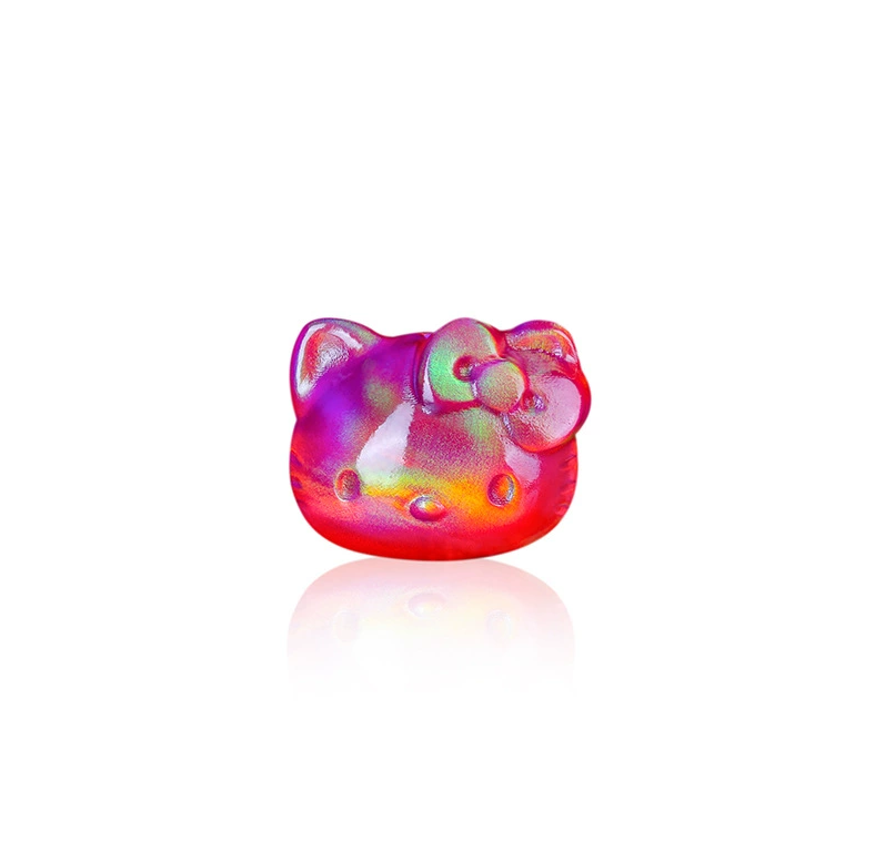 12*10mm Opal Beads -- Hello Kitty