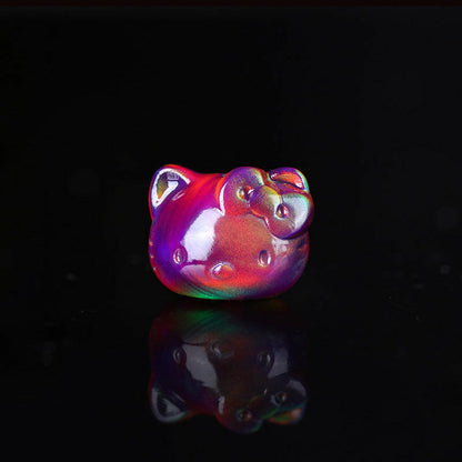 12*10mm Opal Beads -- Hello Kitty - CreamyMoon
