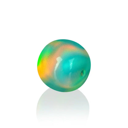 11*12mm Tibetan barrel cut sythentic opal beads - CreamyMoon