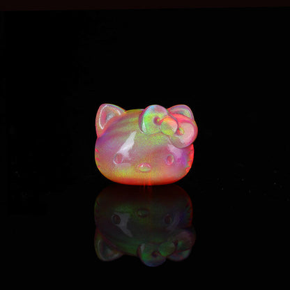 12*10mm Opal Beads -- Hello Kitty - CreamyMoon