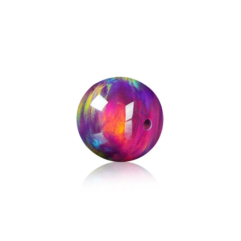 11*12mm Tibetan barrel cut sythentic opal beads - CreamyMoon