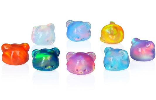 Synthtic Manik Opal Beads - Bear Shaped