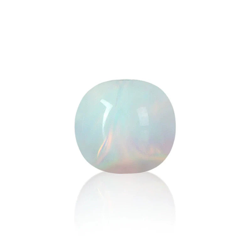 11*12mm Tibetan barrel cut sythentic opal beads - CreamyMoon