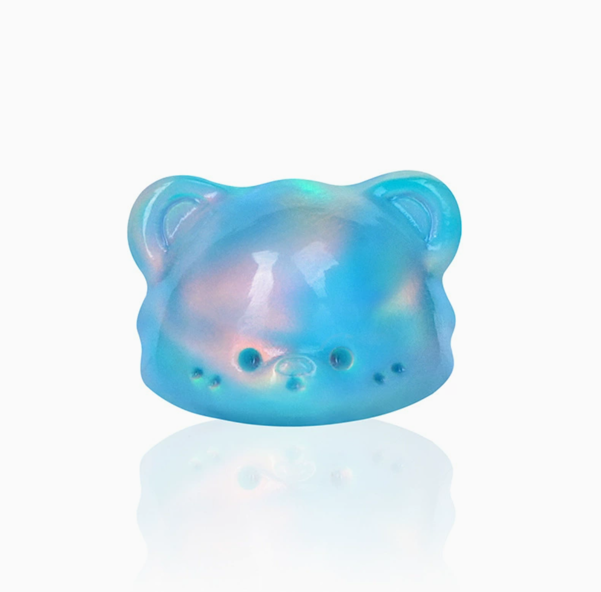 Synthtic Manik Opal Beads - Bear Shaped