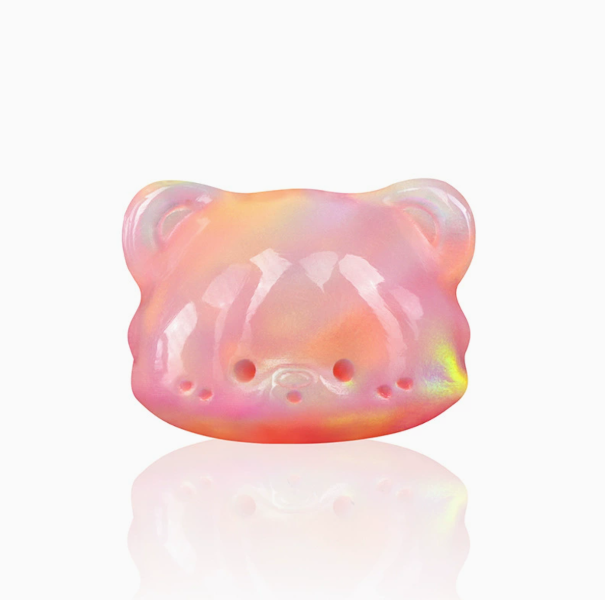 Synthtic Manik Opal Beads - Bear Shaped