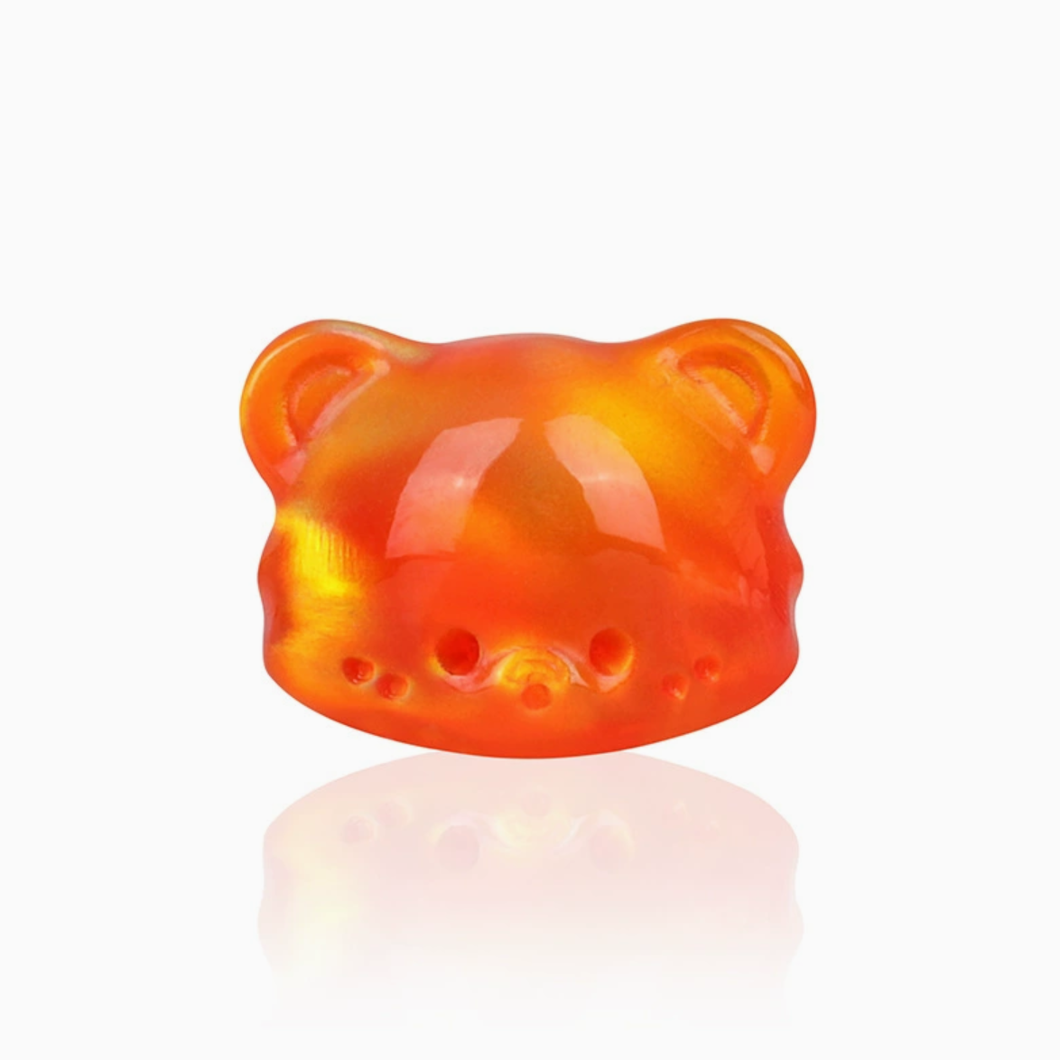 Synthtic Manik Opal Beads - Bear Shaped