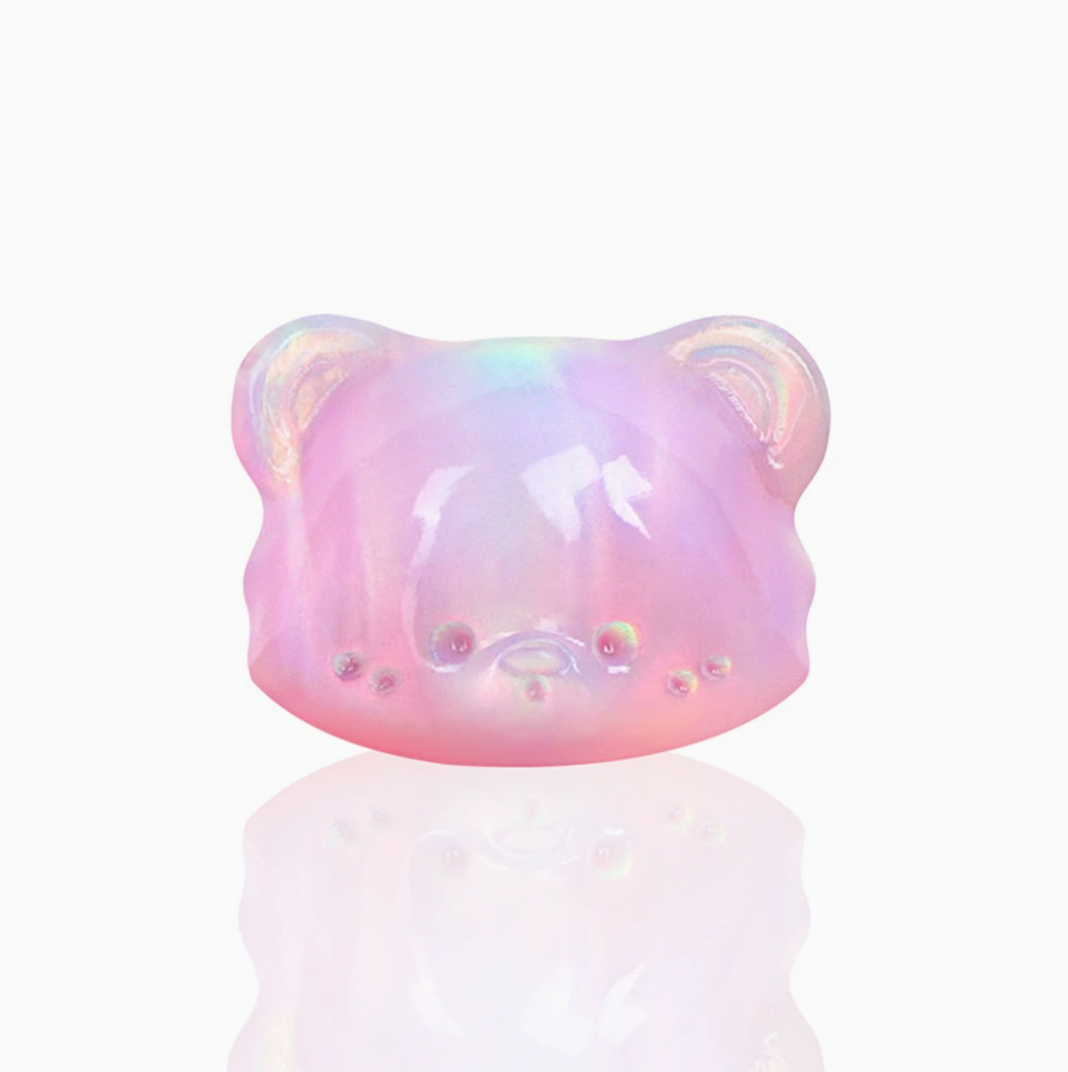 Synthtic Manik Opal Beads - Bear Shaped