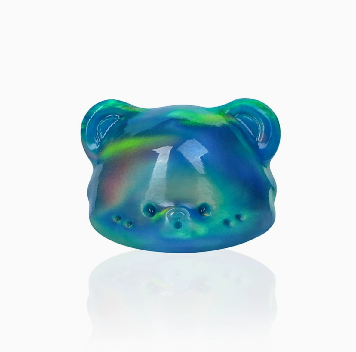 Synthtic Manik Opal Beads - Bear Shaped
