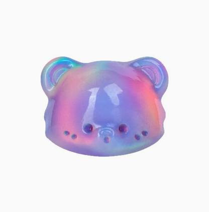 Synthtic Manik Opal Beads - Bear Shaped