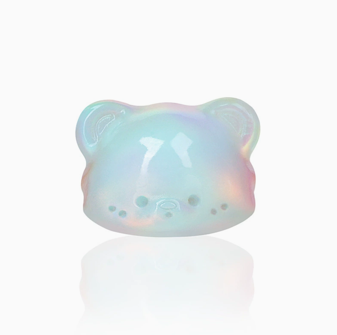 Synthtic Manik Opal Beads - Bear Shaped