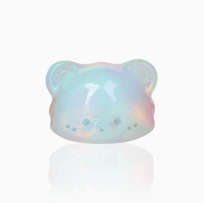 Synthtic Manik Opal Beads - Bear Shaped