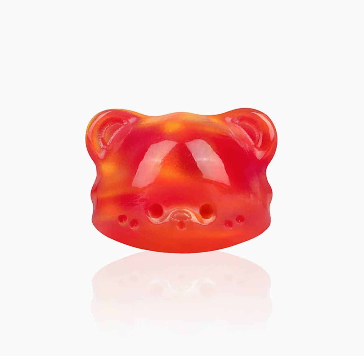 Synthtic Manik Opal Beads - Bear Shaped