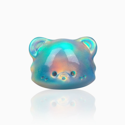 Synthtic Manik Opal Beads - Bear Shaped