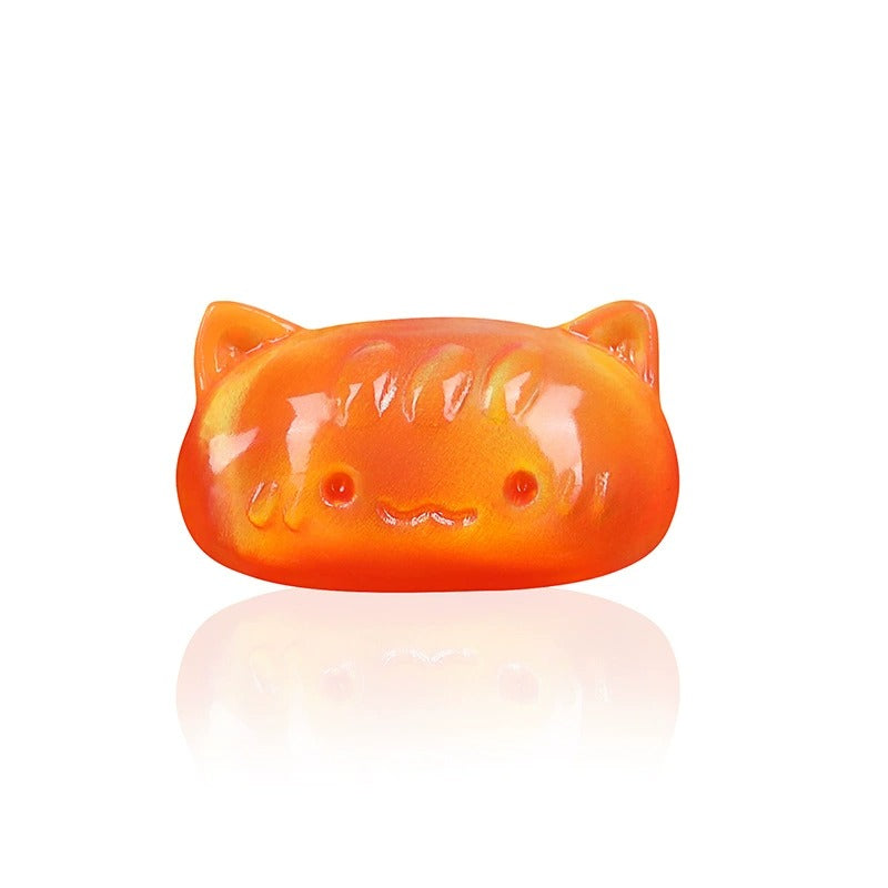 Buguette Cat Shaped Lab Opal Beads for DIY Jewelry Design