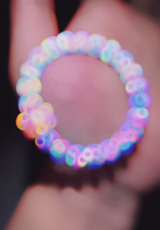 Synthtic Manik Opal Beads - Bear Shaped